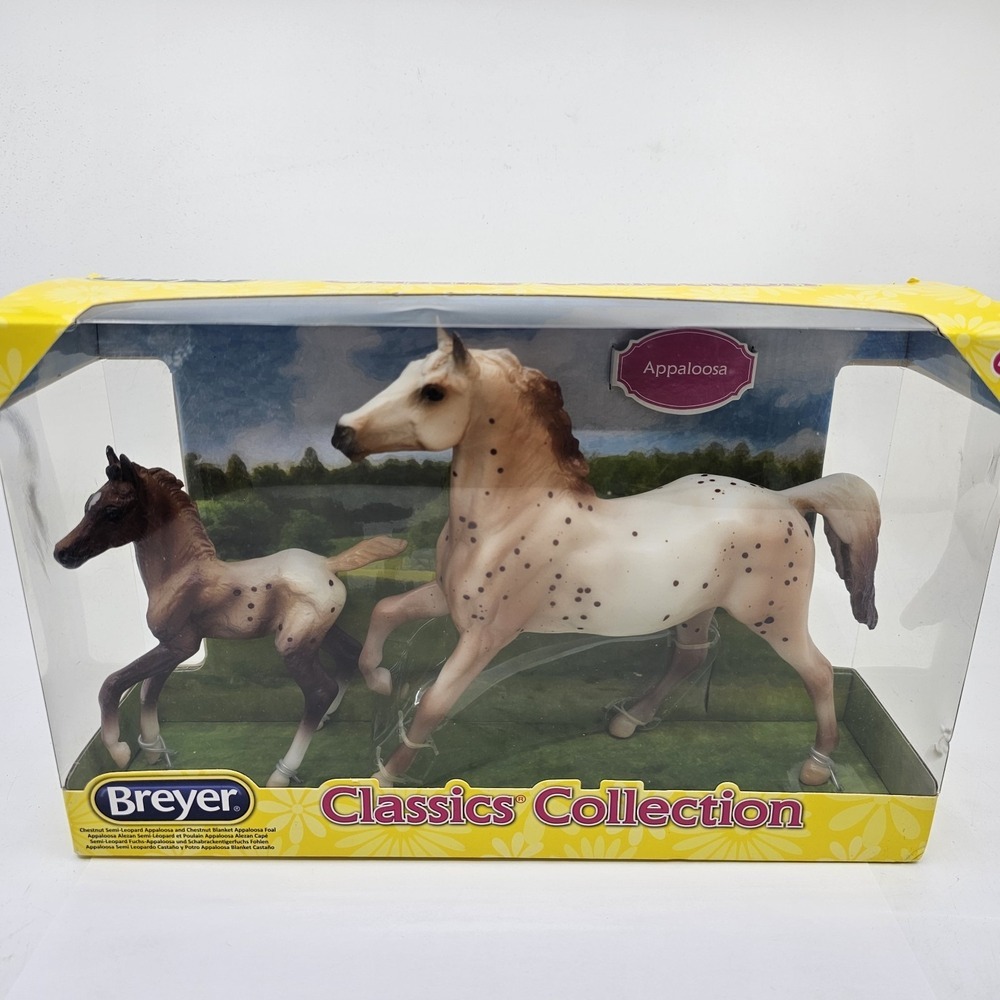 BREYER Horses 2016‎ Semi-Leopard Appaloosa Chestnut Blanket Foal #62041 NIB.